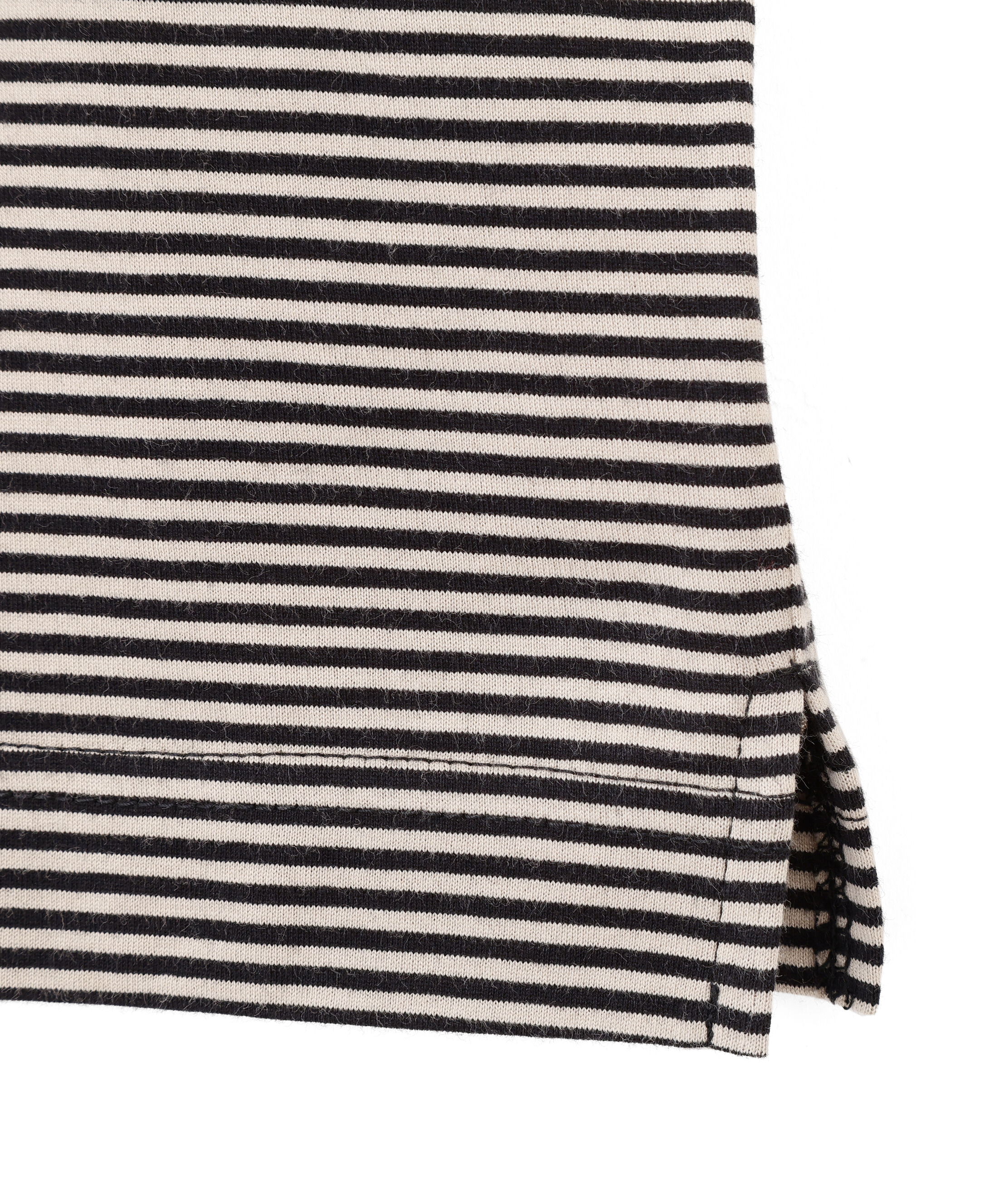  「COTTON MINI STRIPE JERSEY TOP」|Tシャツ・カットソー|