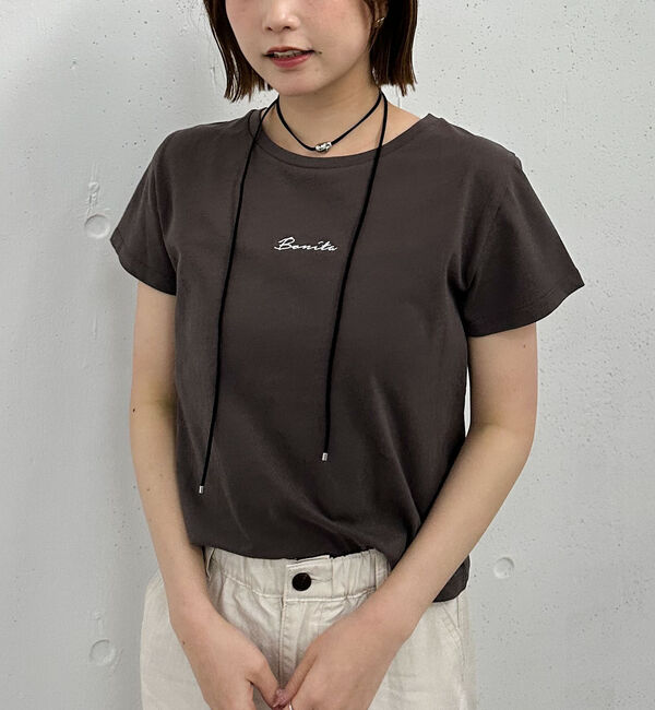 archives「ロゴ刺繍チビＴｅｅ」|Tシャツ・カットソー|