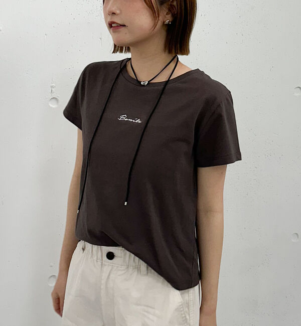 archives「ロゴ刺繍チビＴｅｅ」|Tシャツ・カットソー|
