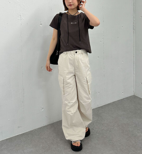 archives「ロゴ刺繍チビＴｅｅ」|Tシャツ・カットソー|