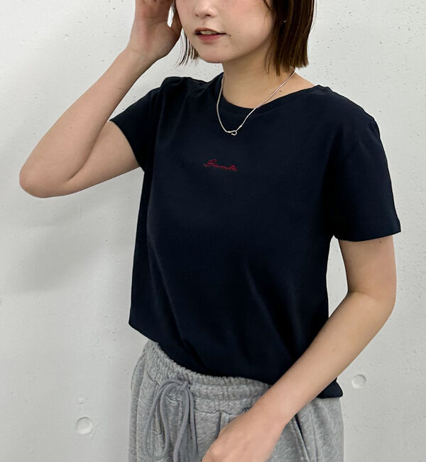 archives「ロゴ刺繍チビＴｅｅ」|Tシャツ・カットソー|
