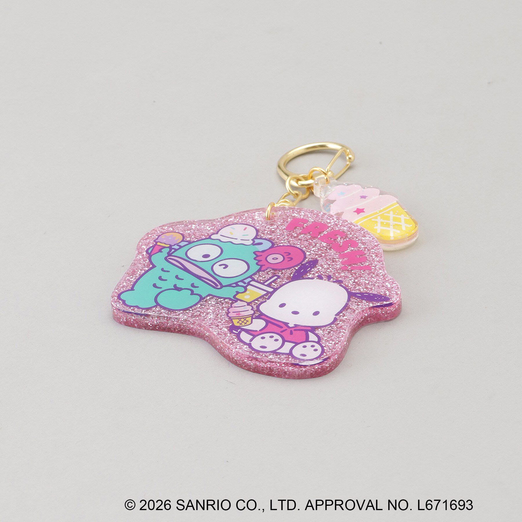 212 KITCHEN STORE「ミラー付きキーリング ピンク HAPIDANBUI ＜Sanrio サンリオ＞」|その他|