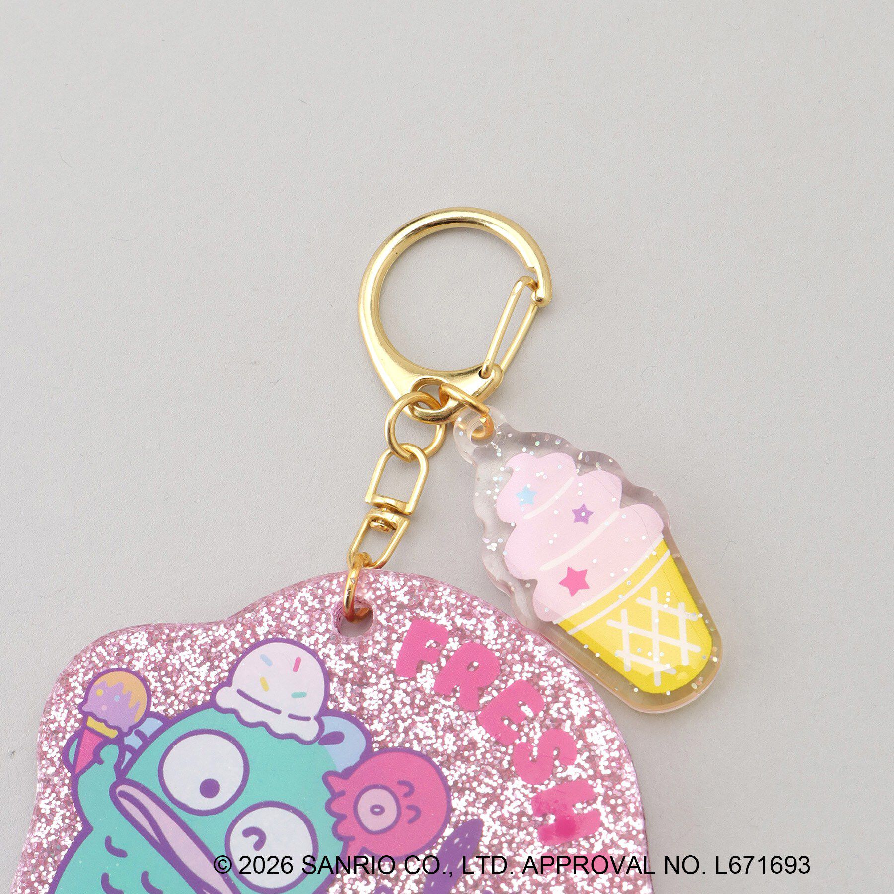 212 KITCHEN STORE「ミラー付きキーリング ピンク HAPIDANBUI ＜Sanrio サンリオ＞」|その他|