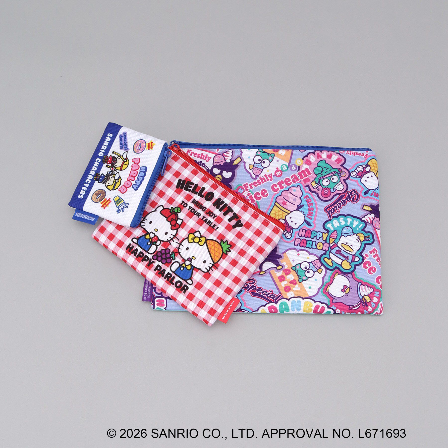 212 KITCHEN STORE「ポーチ3P SANRIO CHARACTERS ＜Sanrio サンリオ＞」|その他|