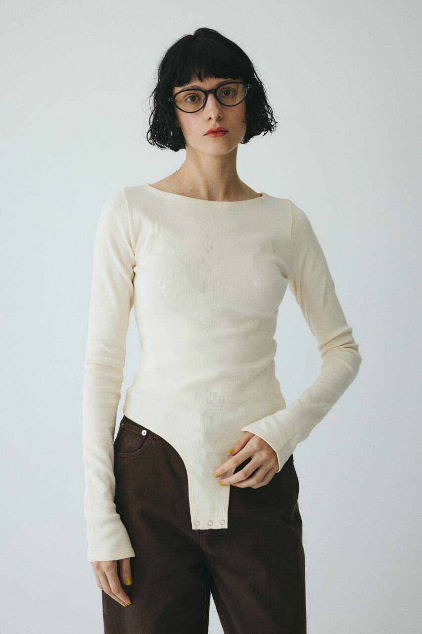 HeRIN.CYE「Teleco back open tee」|Tシャツ・カットソー|