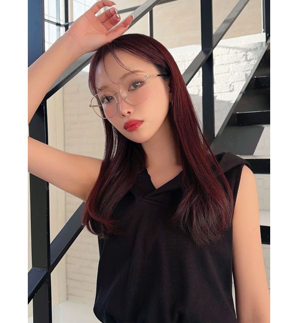 RESEXXY「ウェリントンクリアグラス」|メガネ|