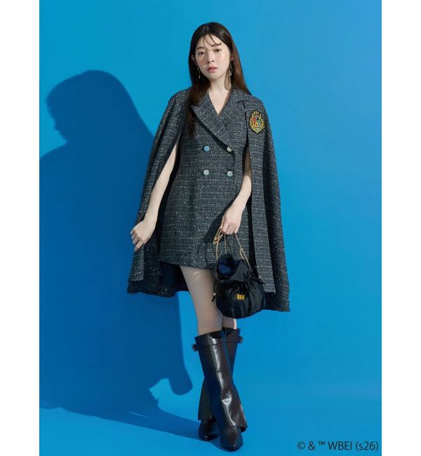MERCURYDUO「Harry Potterコレクション ロゴプリント巾着ギャザーバッグ」|ショルダー・メッセンジャー|