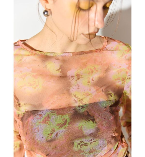 MURUA「【TONDABAYASHI RANコラボ】シアートップス」|Tシャツ・カットソー|