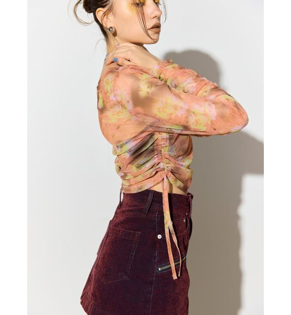 MURUA「【TONDABAYASHI RANコラボ】シアートップス」|Tシャツ・カットソー|