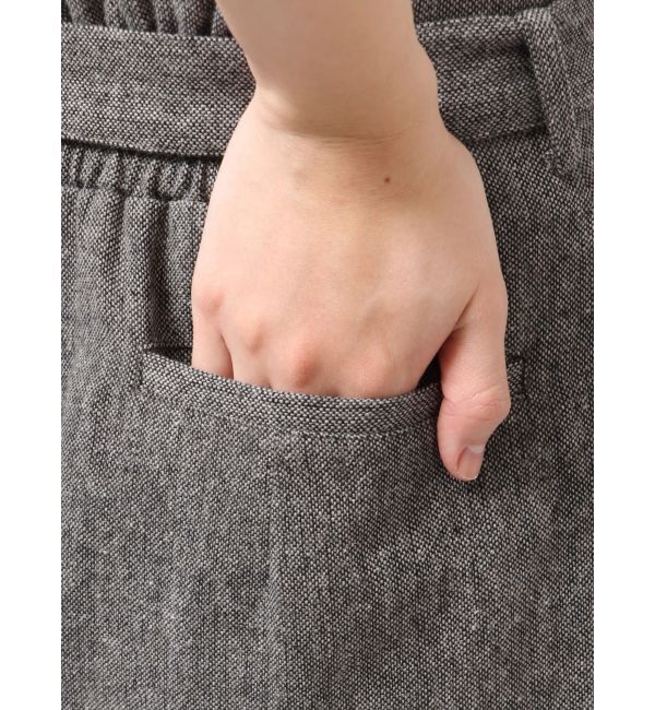 LAGUNAMOON「ウールブレンドツイードワイドパンツ」|その他|