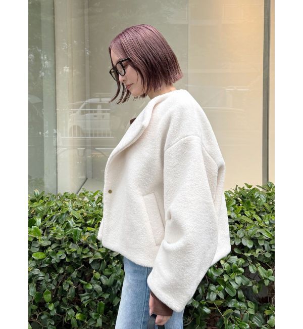 LAGUNAMOON「【WEB限定カラーあり】ボアブルゾン」|ブルゾン・スタジャン|