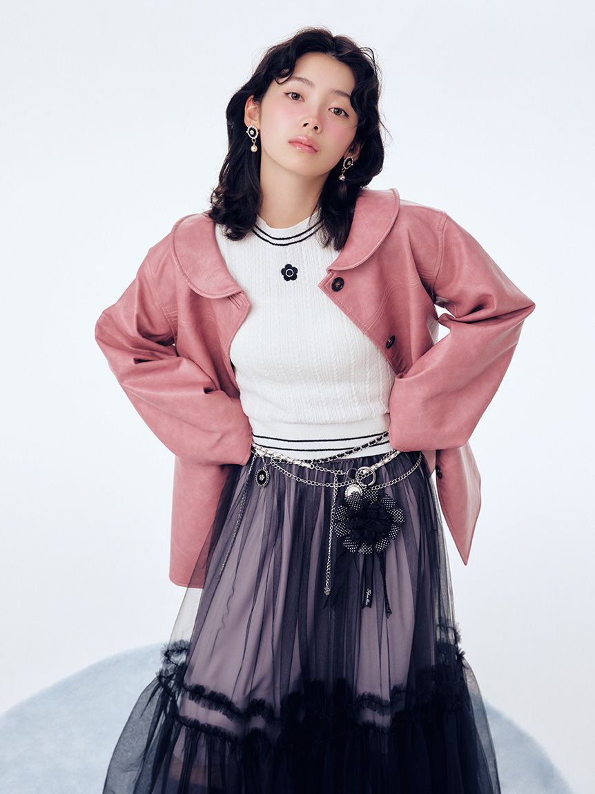 LILY BROWN「【LILY BROWN&times;MARY QUANT】２連チェーンベルト」|ベルト|