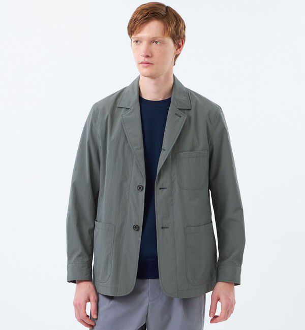 MACKINTOSH PHILOSOPHY「【WEEKENDER】FREEWAY JACKET（フリーウェイジャケット）タスランストレッチ」|その他|カーキ
