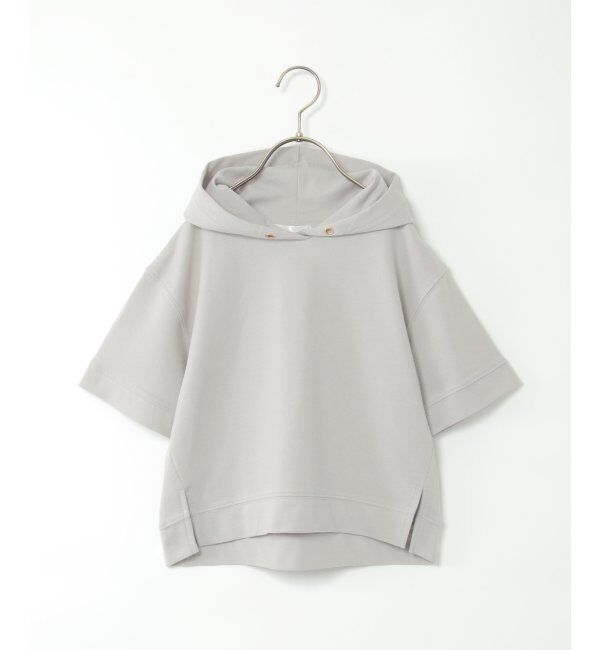 ikka kids「コットンUSA鹿の子パーカー（120~160cm）」|Tシャツ・カットソー|