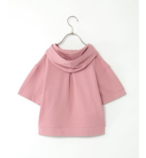 ikka kids「コットンUSA鹿の子パーカー（120~160cm）」|Tシャツ・カットソー|