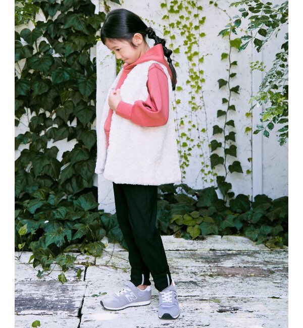 ikka kids「フェイクファーベスト」|その他|