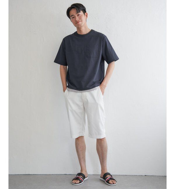 ikka「ドライメッシュドロストTシャツ」|Tシャツ・カットソー|