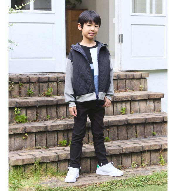 ikka kids「【親子コーデ】コンビブロックスジップパーカ（110~160cm）」|その他|