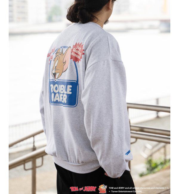 VENCE share style「TOM and JERRY トムとジェリー クルーネックスウェット」|スウェット・ジャージ|