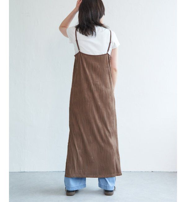 VENCE share style「ウェーブパイピングキャミワンピース」|ワンピース|