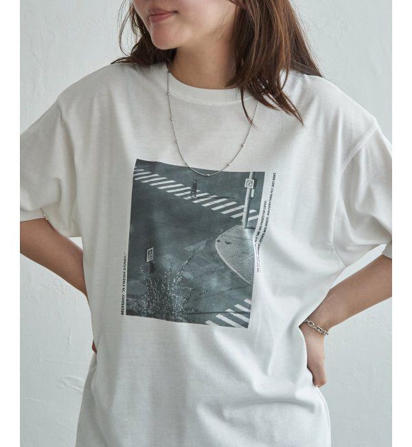 VENCE share style「【接触冷感／UVカット】PhotoプリントTシャツ」|Tシャツ・カットソー|