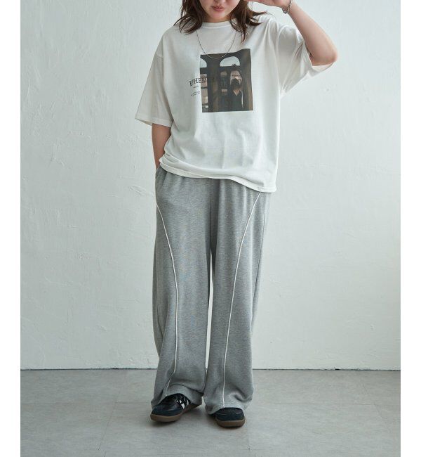 VENCE share style「【接触冷感／UVカット】PhotoプリントTシャツ」|Tシャツ・カットソー|