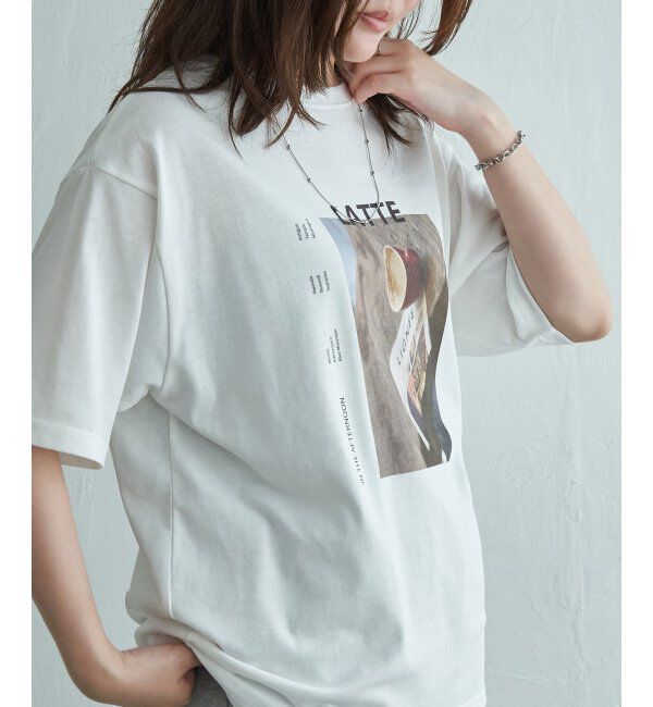 VENCE share style「【接触冷感／UVカット】PhotoプリントTシャツ」|Tシャツ・カットソー|