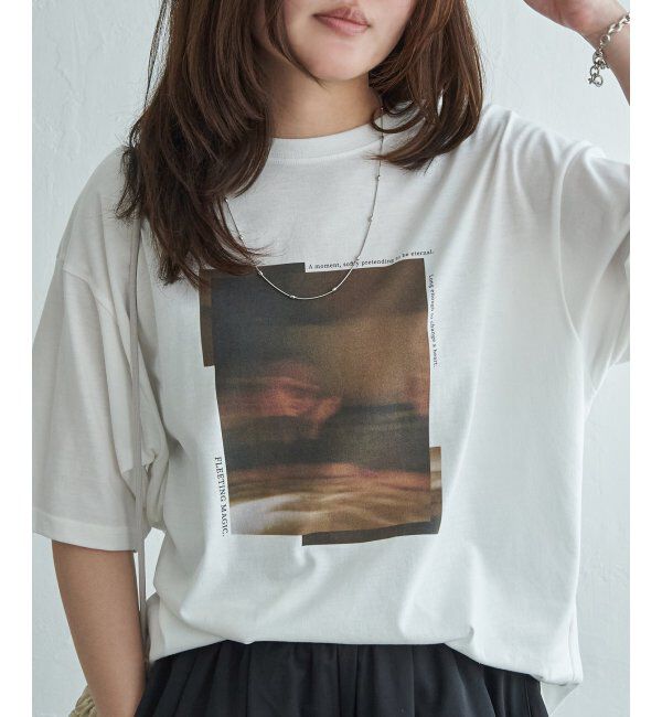 VENCE share style「【接触冷感／UVカット】PhotoプリントTシャツ」|Tシャツ・カットソー|