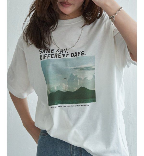 VENCE share style「【接触冷感／UVカット】PhotoプリントTシャツ」|Tシャツ・カットソー|