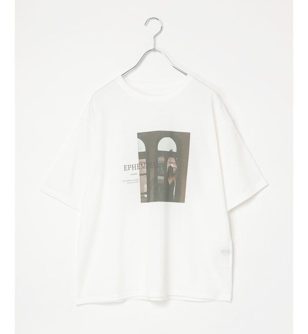 VENCE share style「【接触冷感／UVカット】PhotoプリントTシャツ」|Tシャツ・カットソー|