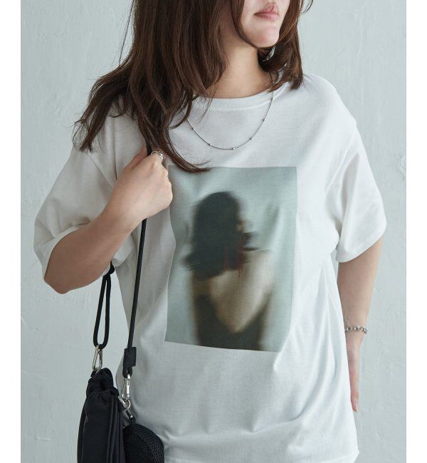 VENCE share style「【接触冷感／UVカット】Photo Tシャツ」|Tシャツ・カットソー|