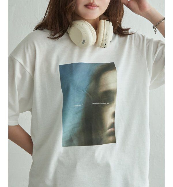 VENCE share style「【接触冷感／UVカット】Photo Tシャツ」|Tシャツ・カットソー|