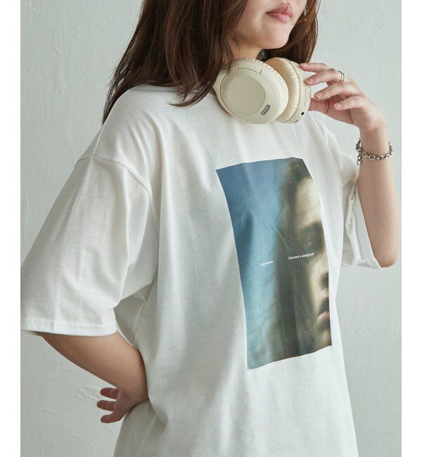 VENCE share style「【接触冷感／UVカット】Photo Tシャツ」|Tシャツ・カットソー|