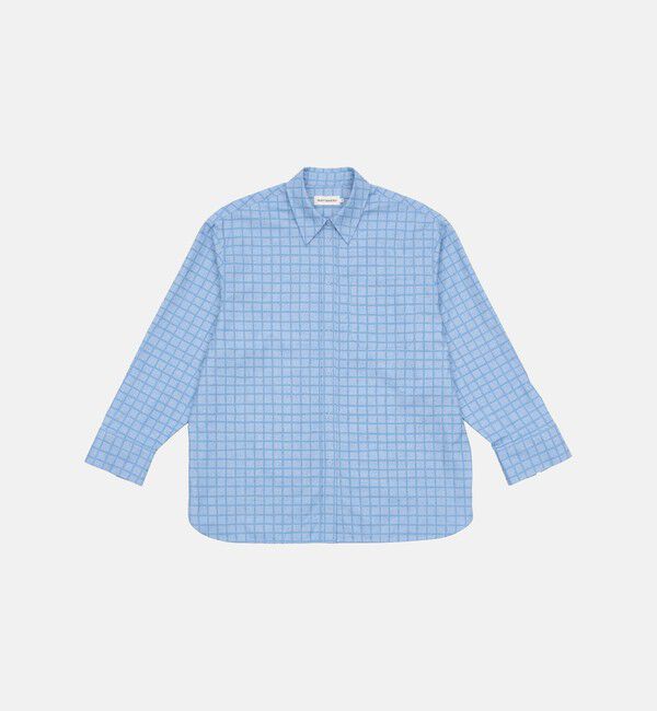 Marimekko「Toistuma Pikku Ruutu シャツ」|シャツ・ブラウス|