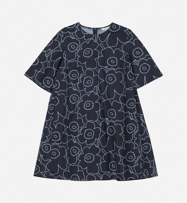 Marimekko「Kukkiva Piirto Unikko ワンピース」|ワンピース|