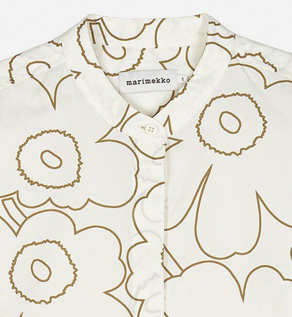 Marimekko「Lohko Piirto Unikko シャツ」|シャツ・ブラウス|