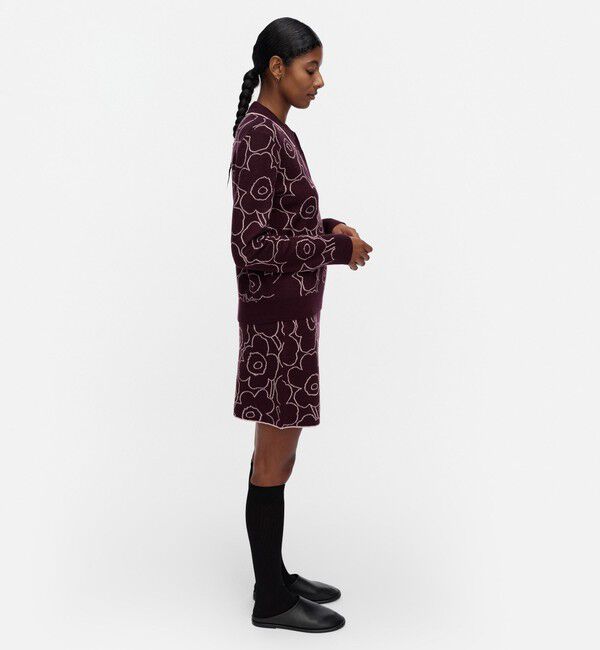 Marimekko「Toistuva Piirto Unikko ニットスカート」|スカート|