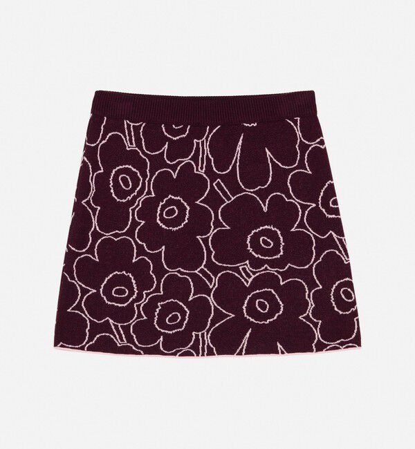 Marimekko「Toistuva Piirto Unikko ニットスカート」|スカート|