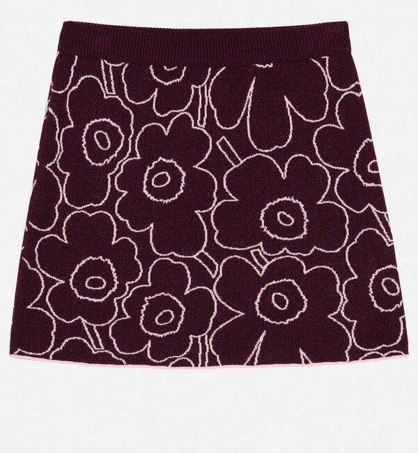 Marimekko「Toistuva Piirto Unikko ニットスカート」|スカート|