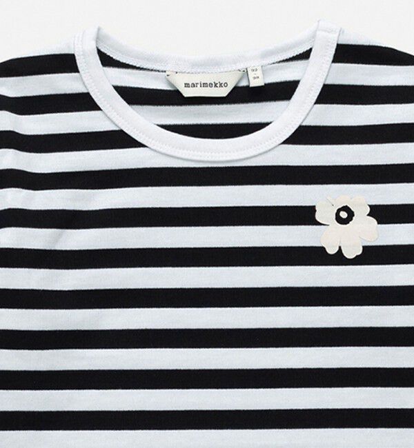 Marimekko「【kids】Paja Tasaraita Unikko Ⅱ カットソー」|その他|
