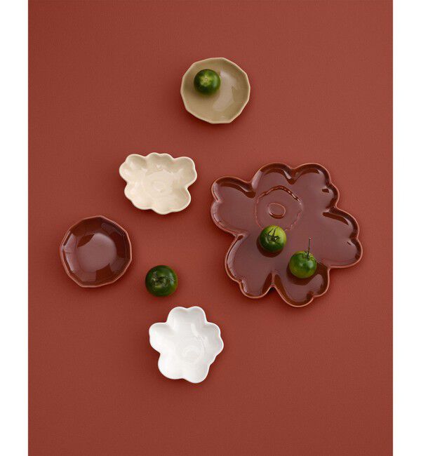Marimekko「Unikko&Kivet Shape Plate 4枚セット」|その他|