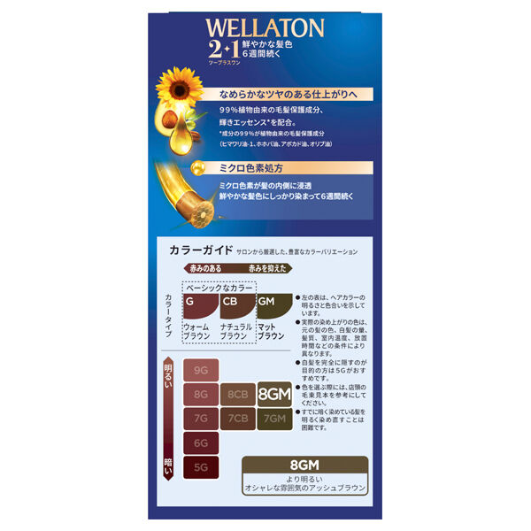  「ウエラ 液状タイプ　 8ＧＭ (43mL+86mL+5.5mL)」|ヘアスタイリング|