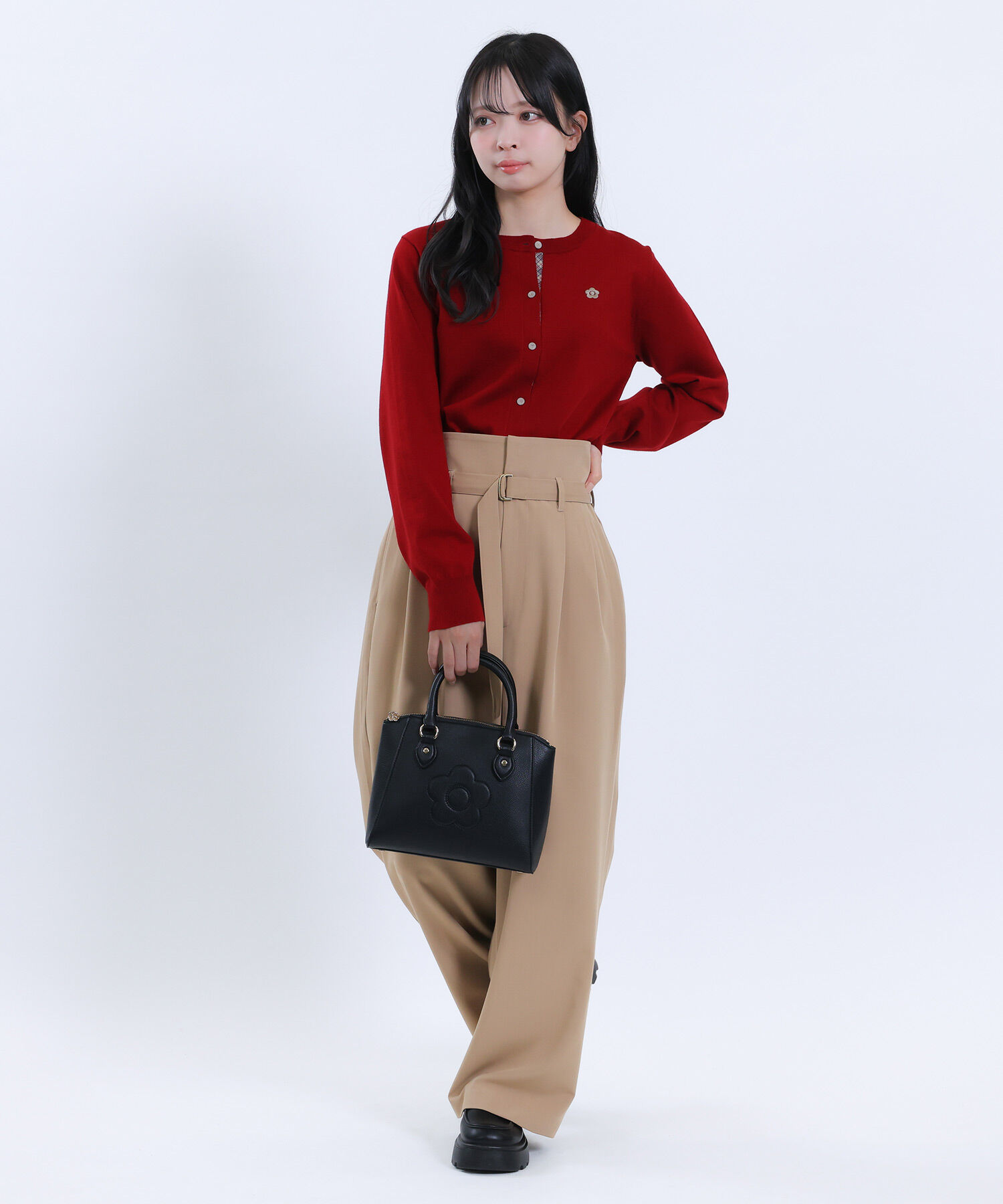 MARY QUANT「デイジーバックル 2WAYショルダー」|ショルダー・メッセンジャー|
