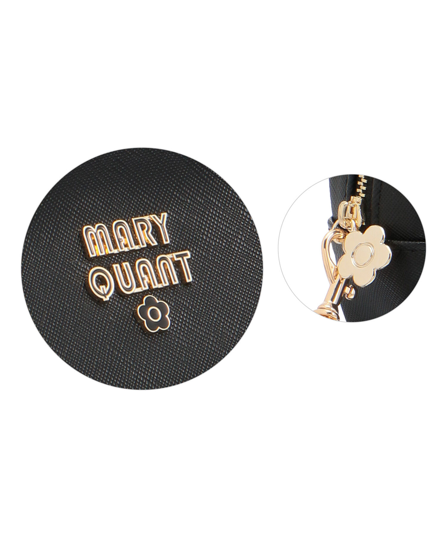 MARY QUANT「レトロロゴエポ ミニマルポーチ」|ポーチ|