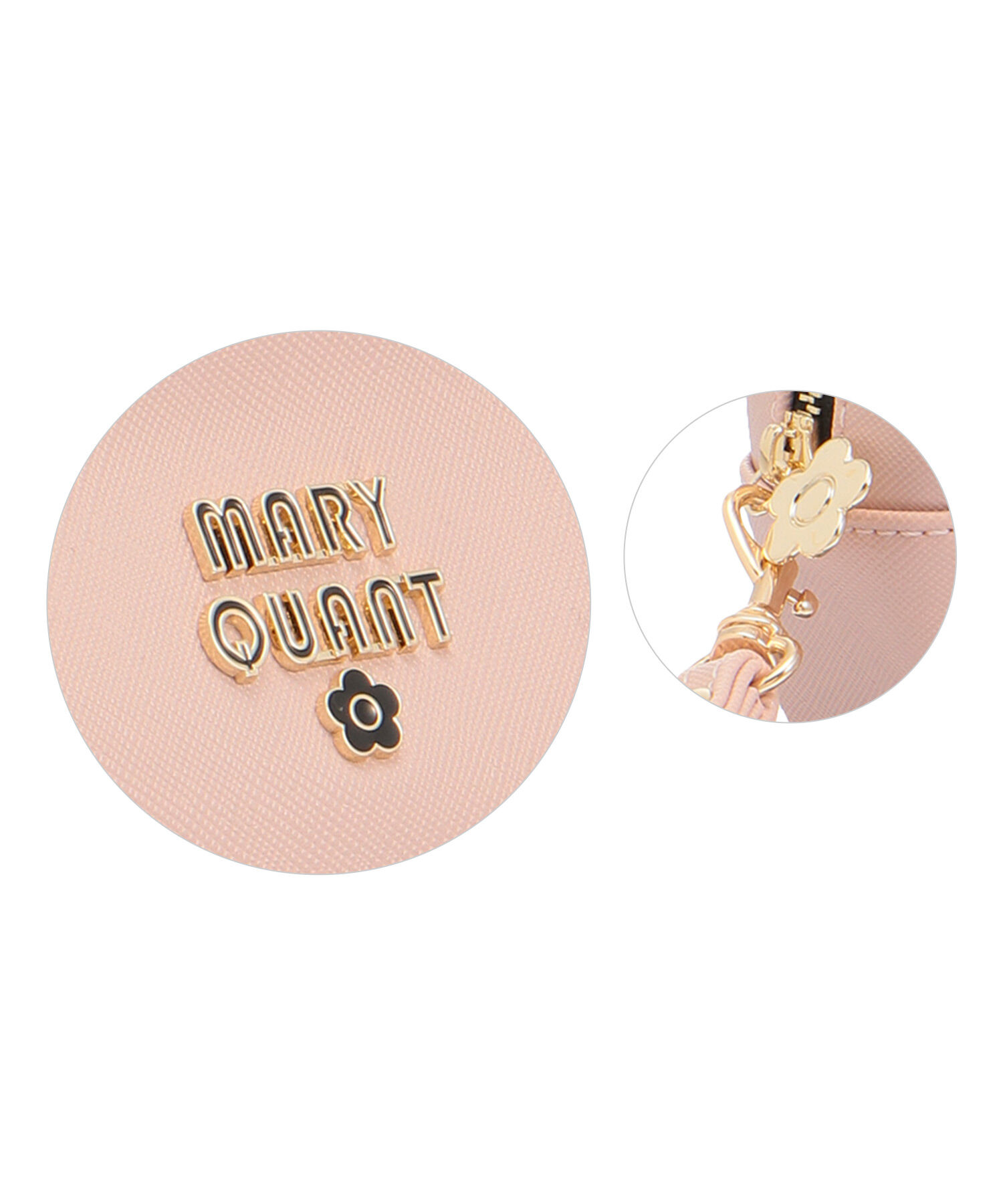 MARY QUANT「レトロロゴエポ ミニマルポーチ」|ポーチ|