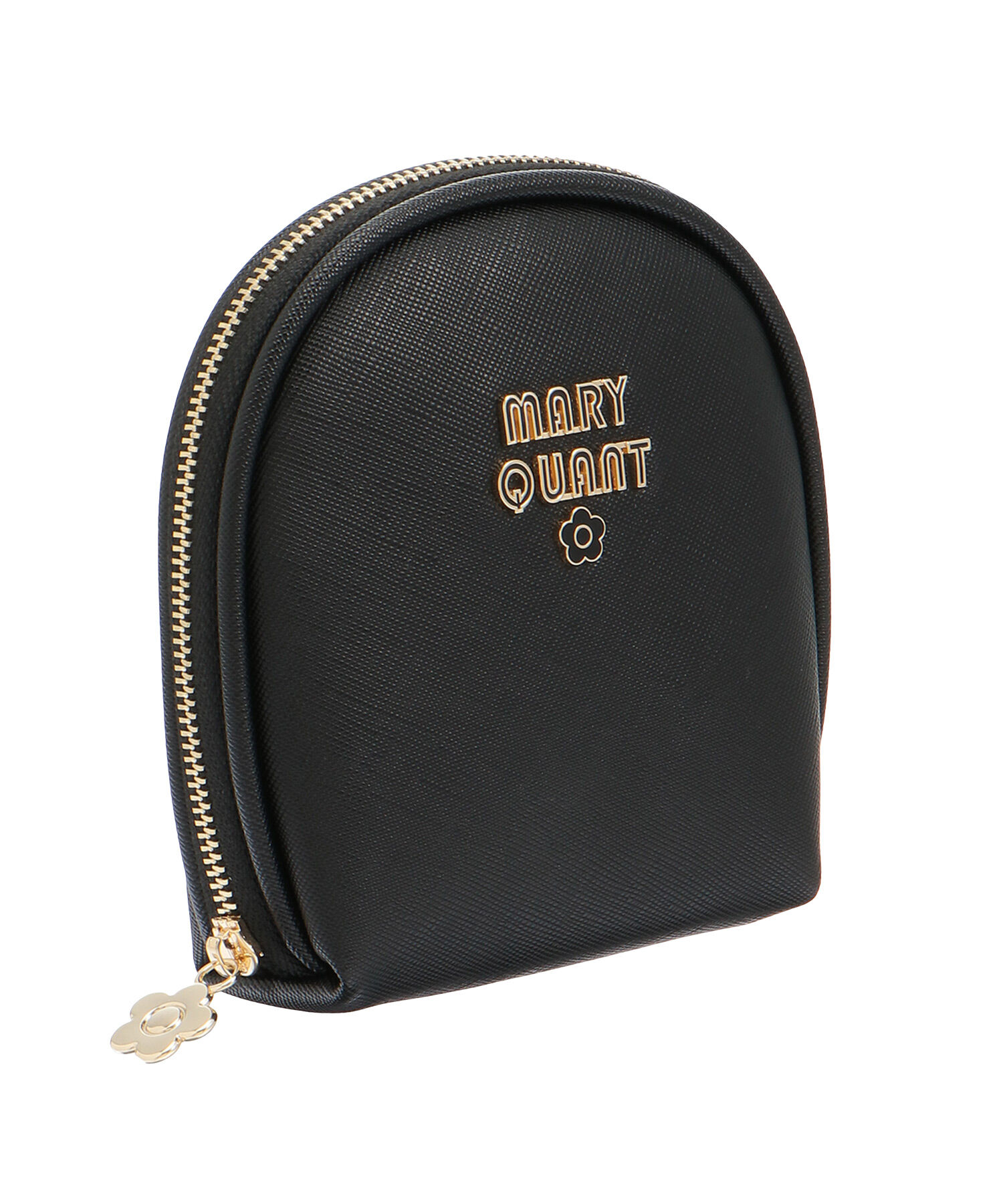 MARY QUANT「レトロロゴエポ ラウンドリップポーチ」|ポーチ|