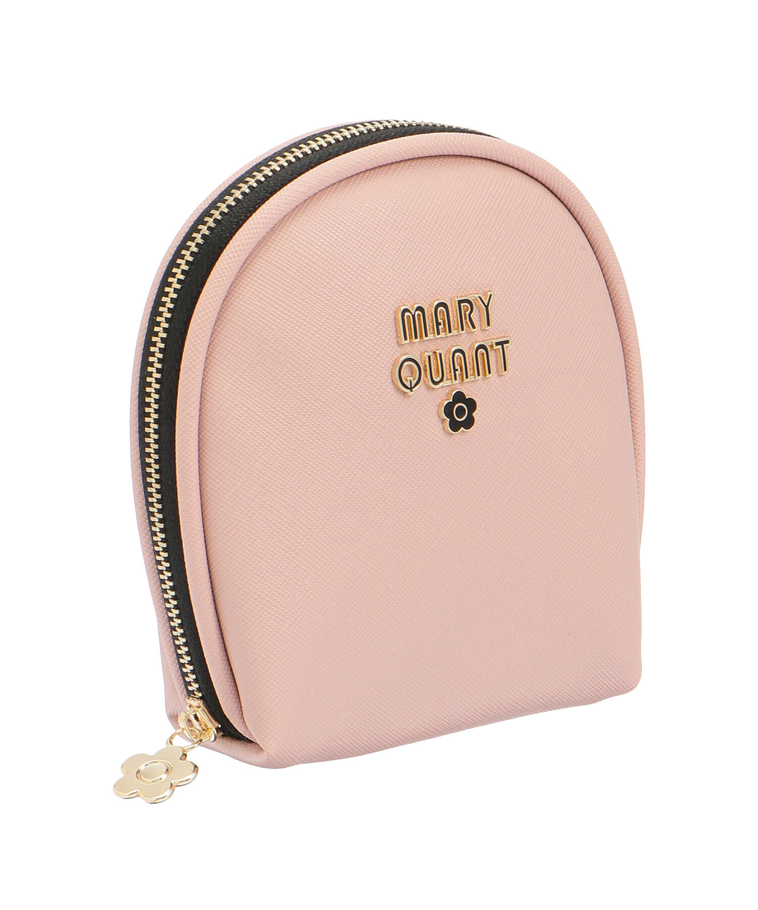 MARY QUANT「レトロロゴエポ ラウンドリップポーチ」|ポーチ|