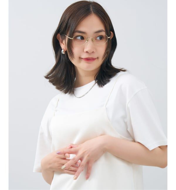  「Zoff｜ETRE TOKYO ウェリントン型 メガネ | チタン 軽量 高級感 伊達メガネ ユニセックス レンズ交換券付」|メガネ|