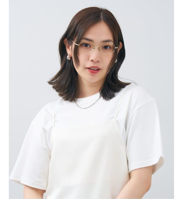  「Zoff｜ETRE TOKYO ウェリントン型 メガネ | チタン 軽量 高級感 伊達メガネ ユニセックス レンズ交換券付」|メガネ|