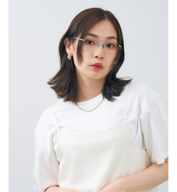  「Zoff｜ETRE TOKYO ウェリントン型 メガネ | チタン 軽量 高級感 伊達メガネ ユニセックス レンズ交換券付」|メガネ|